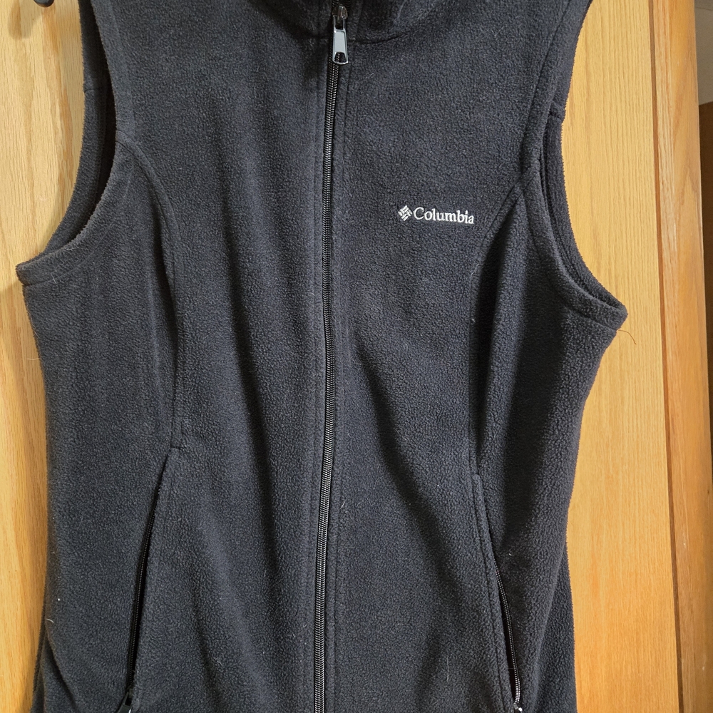 Columbia Charcoal Fleece Vest